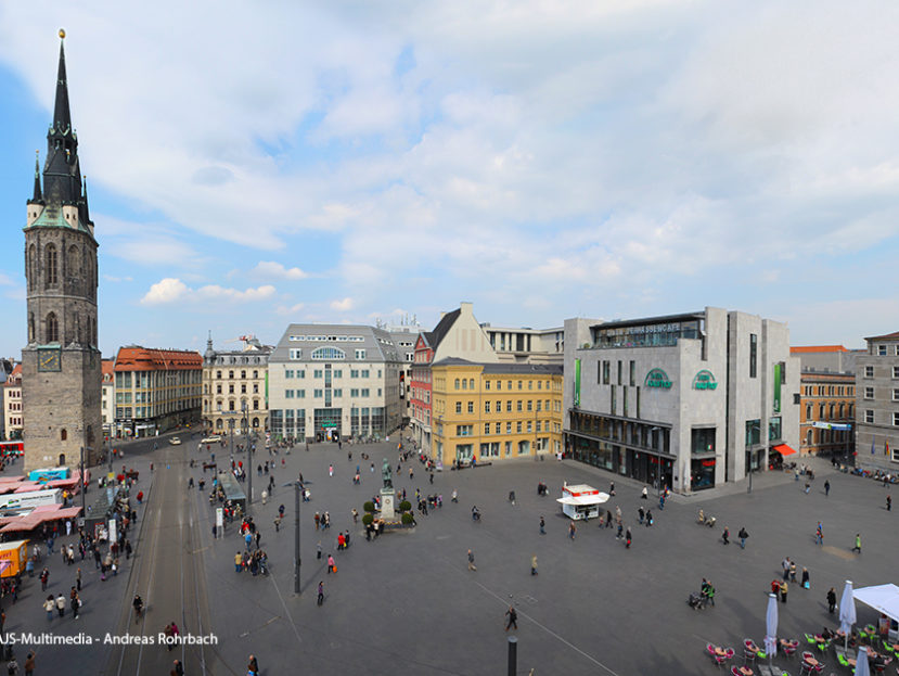 Marktplatz Halle Panorama | Foto: Andreas Rohrbach